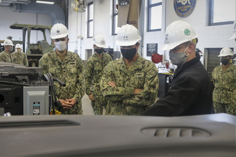 NETC Commander Visits NCTC Gulfport