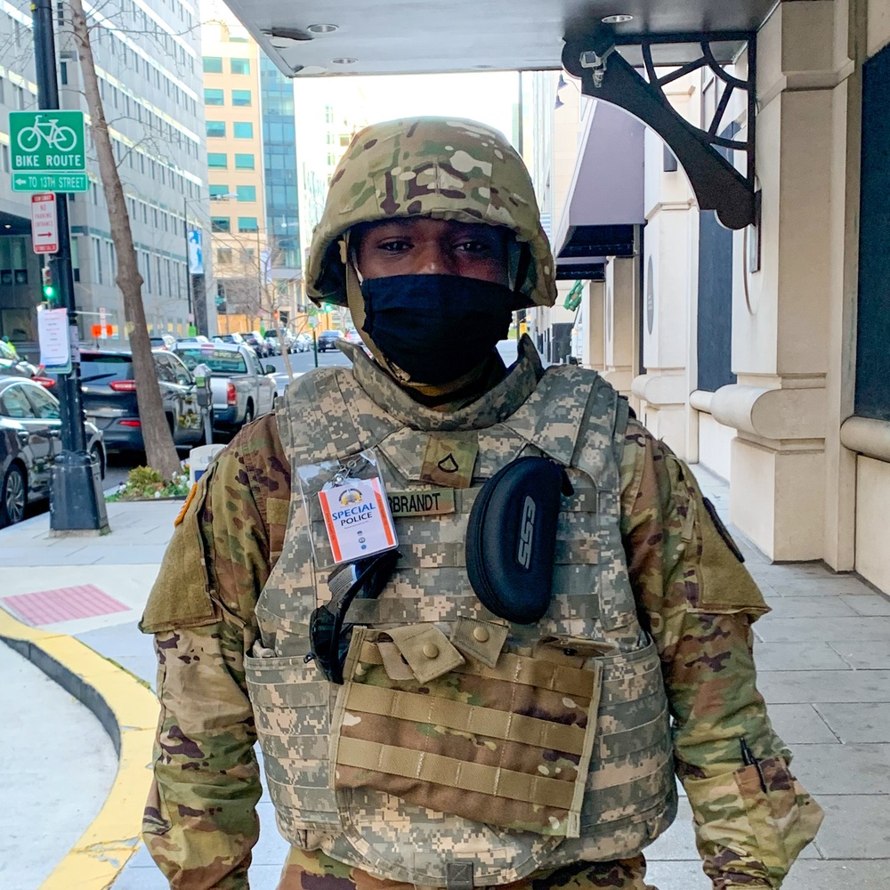 Virgin Islands National Guard Soldier renders medical care in Washington, D.C.