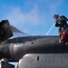 CV-22 gets cleaned for inspection