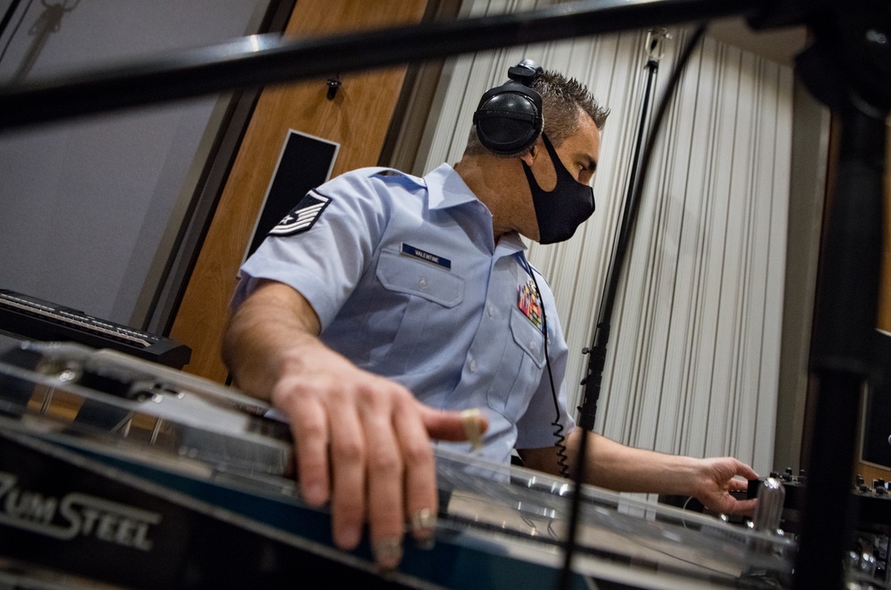 U.S. Air Forces Central Band records song for Year of Culture