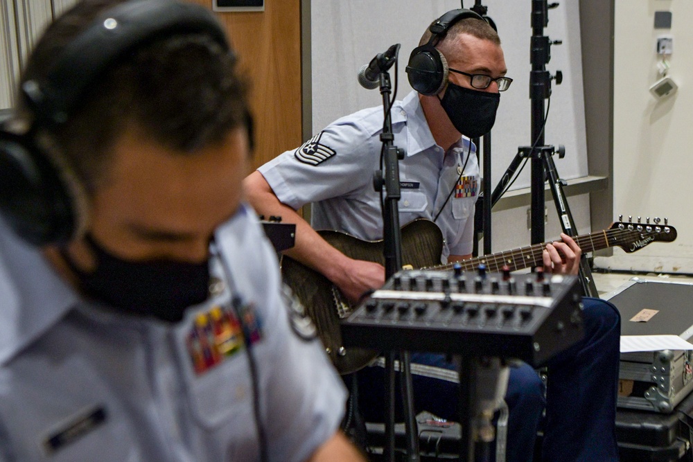 U.S. Air Forces Central Band records song for Year of Culture