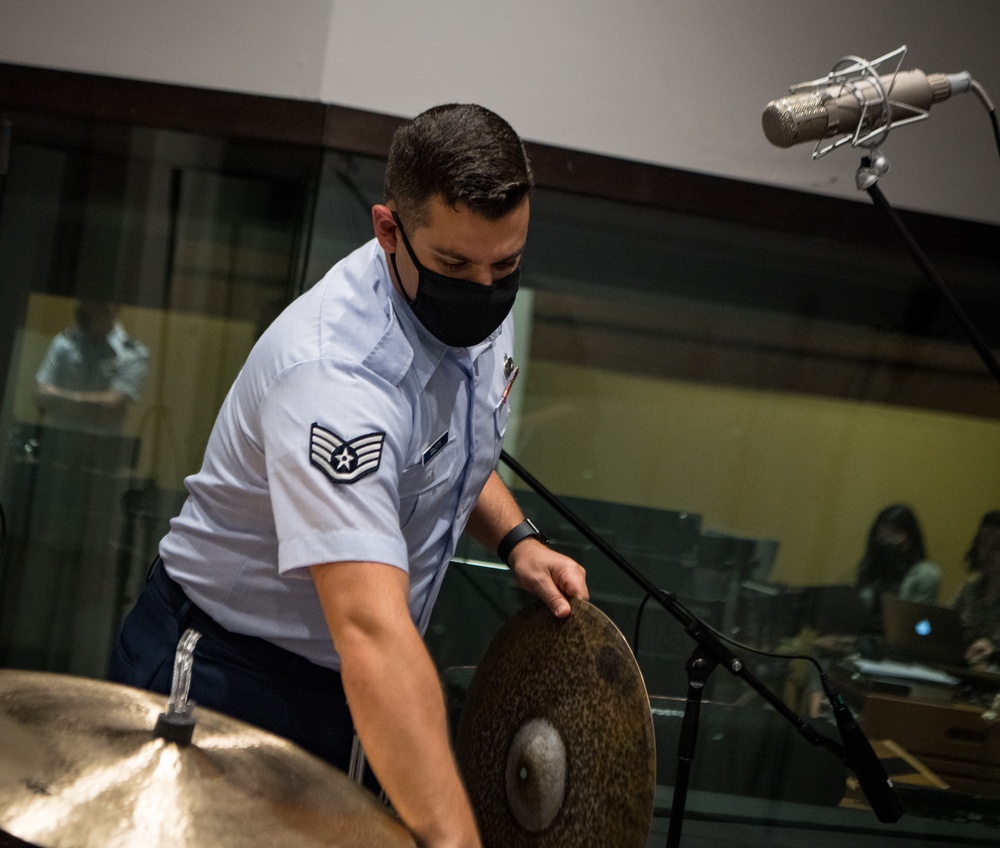 U.S. Air Forces Central Band records song for Year of Culture