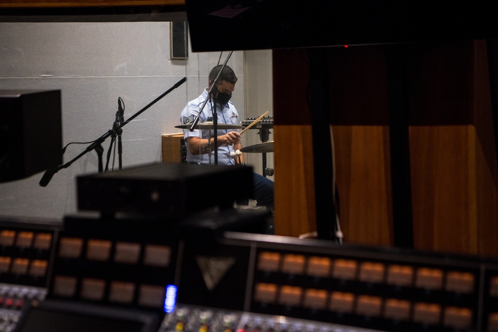 U.S. Air Forces Central Band records song for Year of Culture