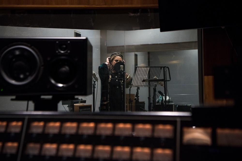 U.S. Air Forces Central Band records song for Year of Culture