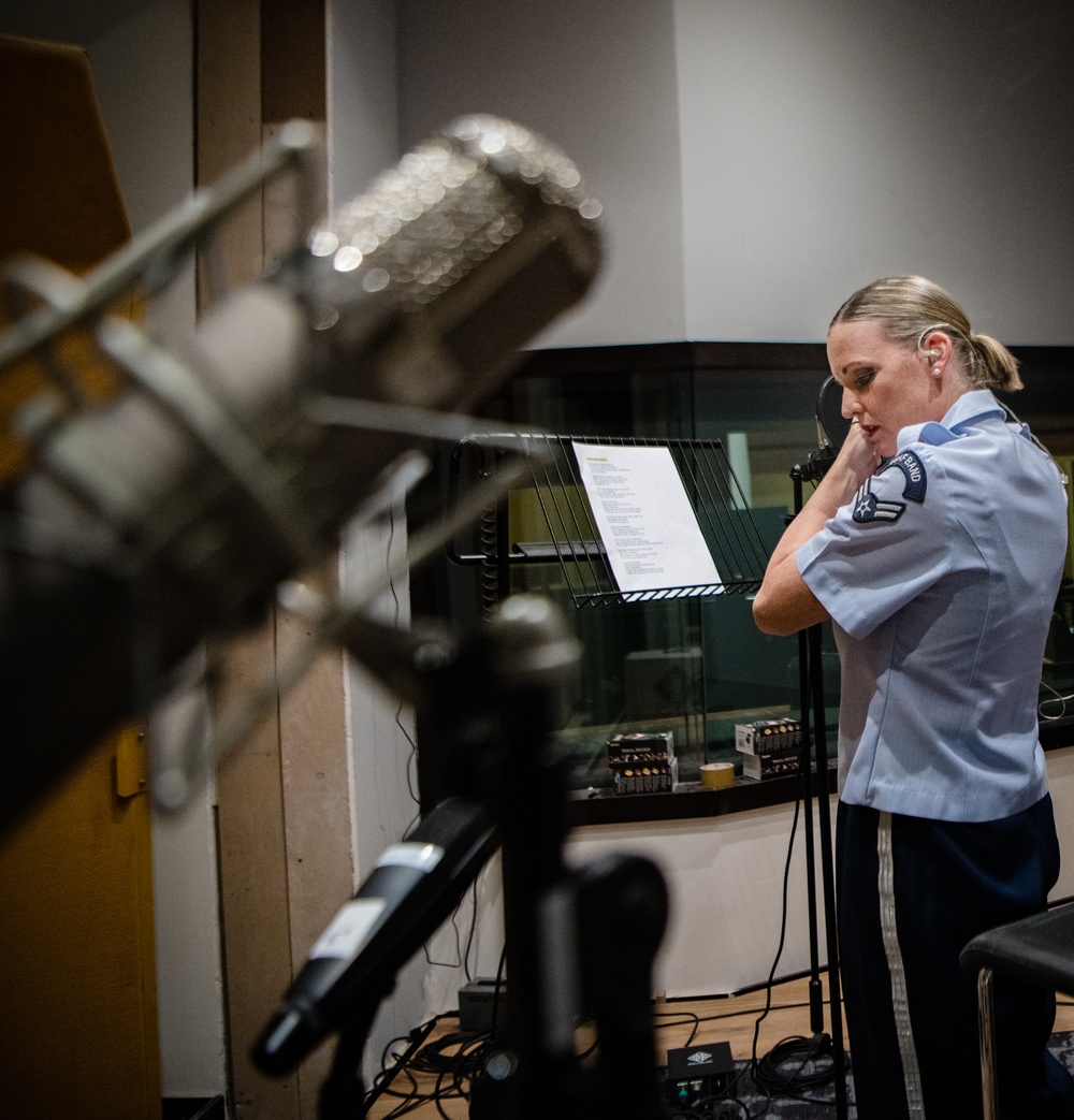 U.S. Air Forces Central Band records song for Year of Culture