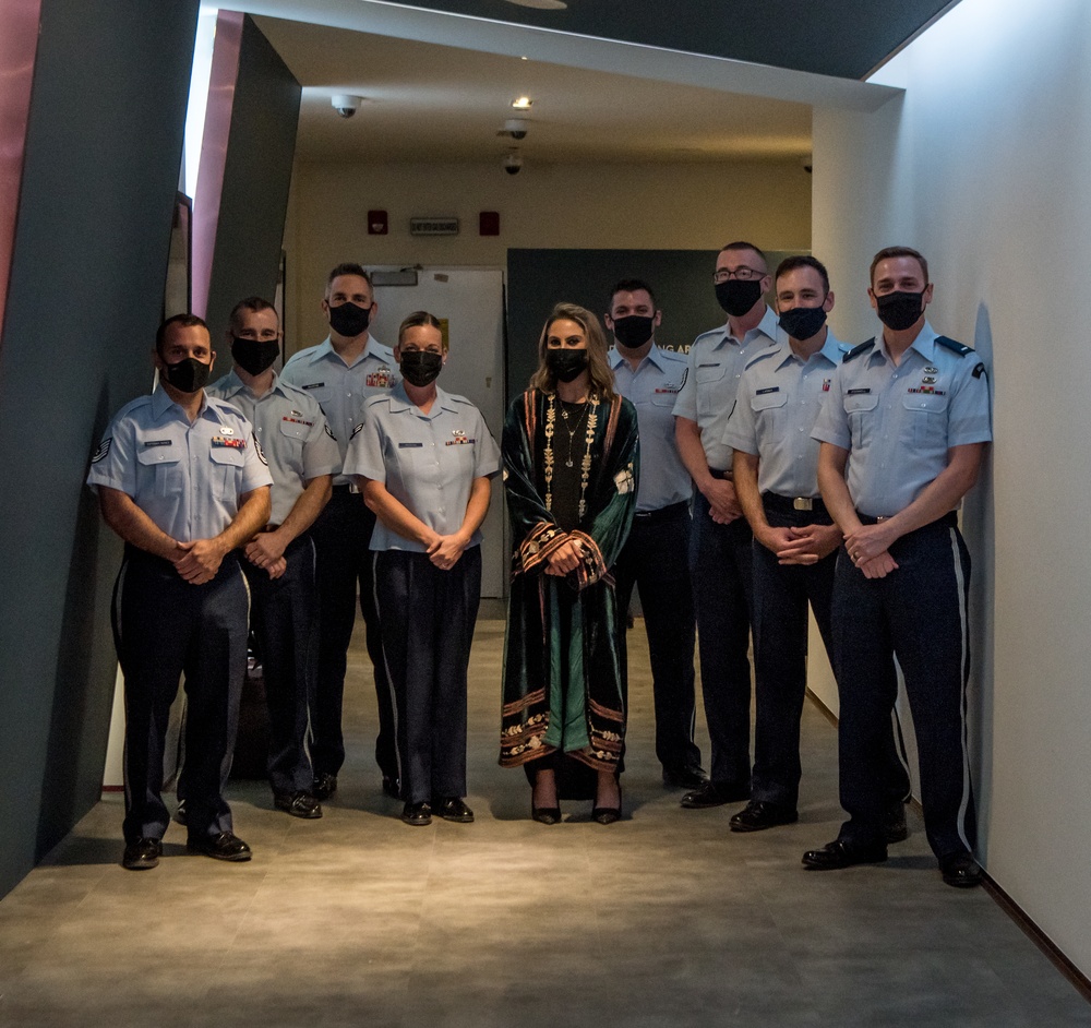 U.S. Air Forces Central Band records song for Year of Culture