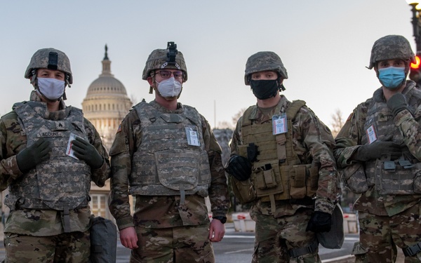 Ohio Army National Guard soldiers support inauguration