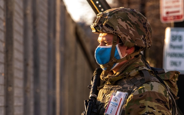 Ohio Army National Guard soldiers support inauguration