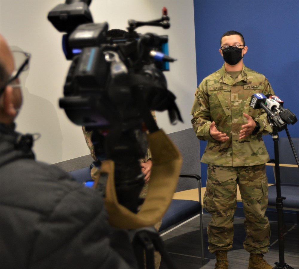 Illinois National Guard Begins COVID-19 Vaccinations in Illinois