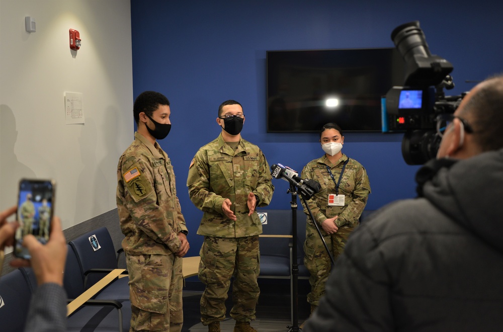 Illinois National Guard Begins COVID-19 Vaccinations in Illinois