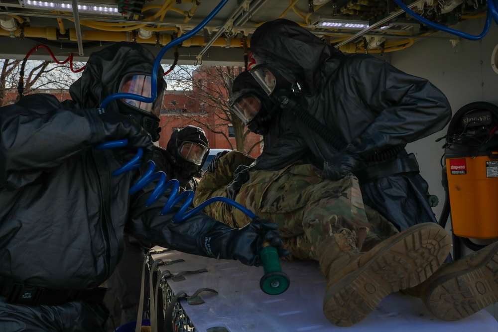 West Virginia CERFP Team Rehearses for 59th Presidential Inauguration