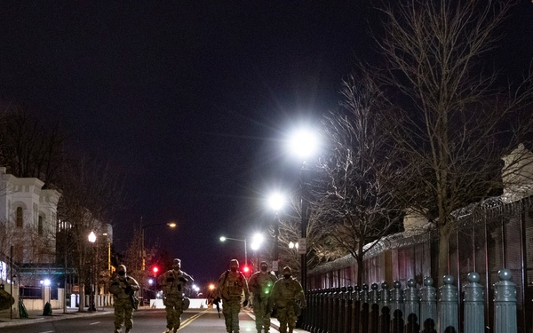 Alaska National Guard Soldiers and Airmen assist inauguration