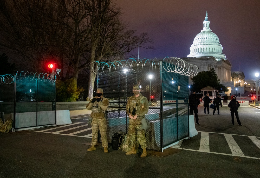 National Guard Provides Security for 59th Presidential Inauguration