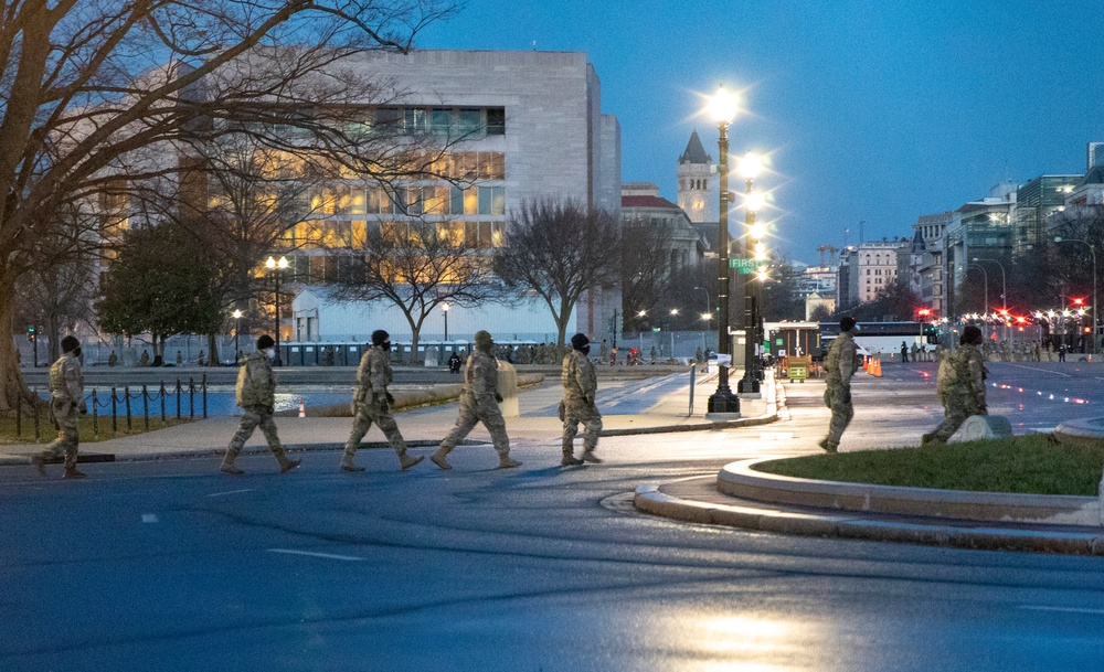 National Guard Provides Security for 59th Presidential Inauguration