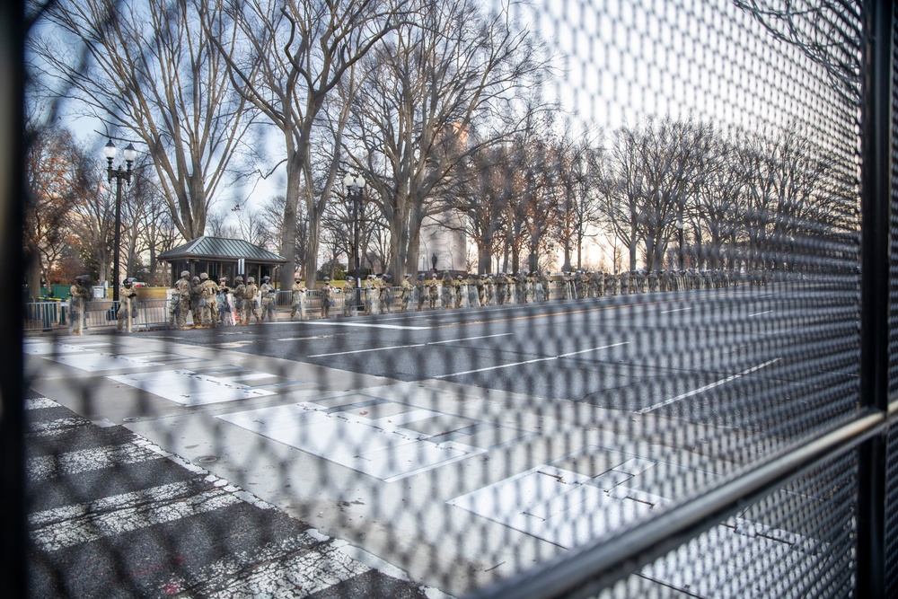 National Guard Provides Security for 59th Presidential Inauguration