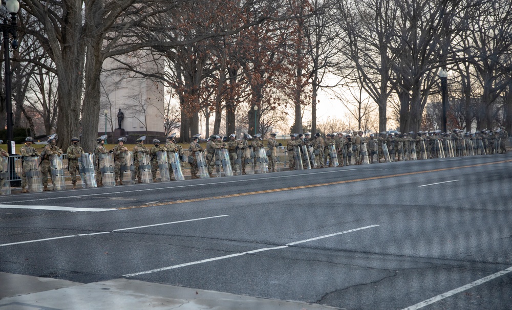 National Guard Provides Security for 59th Presidential Inauguration