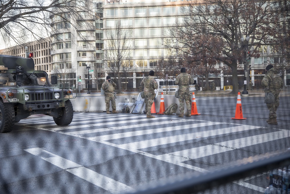 National Guard Provides Security for 59th Presidential Inauguration