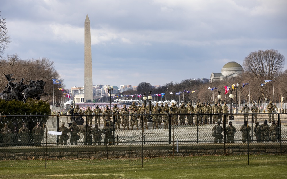 National Guard Provides Security for 59th Presidential Inauguration