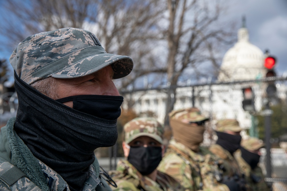 National Guard Provides Security for 59th Presidential Inauguration