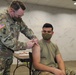 MDNG Medical Detachment Administers COVID-19 Vaccine Inside Senate Building
