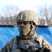 A North Carolina National Guard Soldier provides security near the Eastern Market Metro Station.