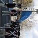 Members of the United States Joint Forces Color Guard stand in formation before the start of the 59th Presidential Inauguration parade.