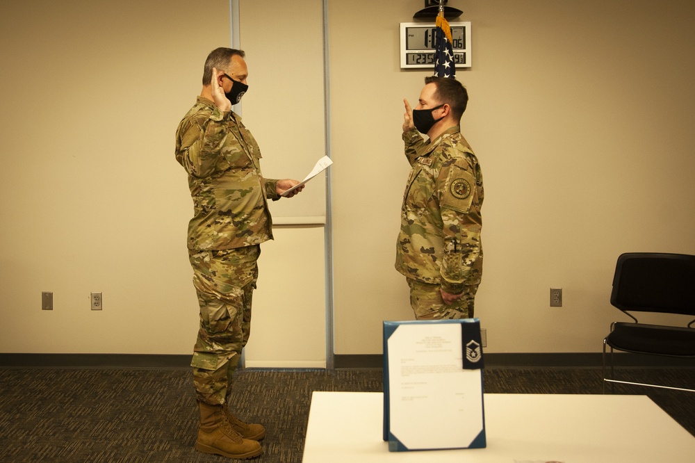 Boggs promoted to the rank of master sergeant