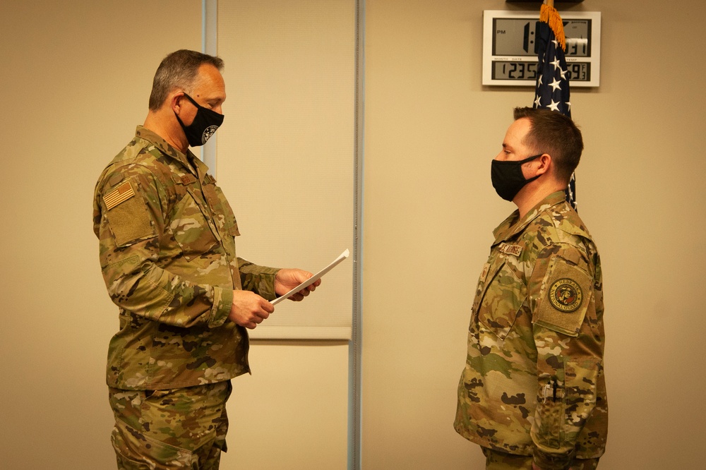 Boggs promoted to the rank of master sergeant