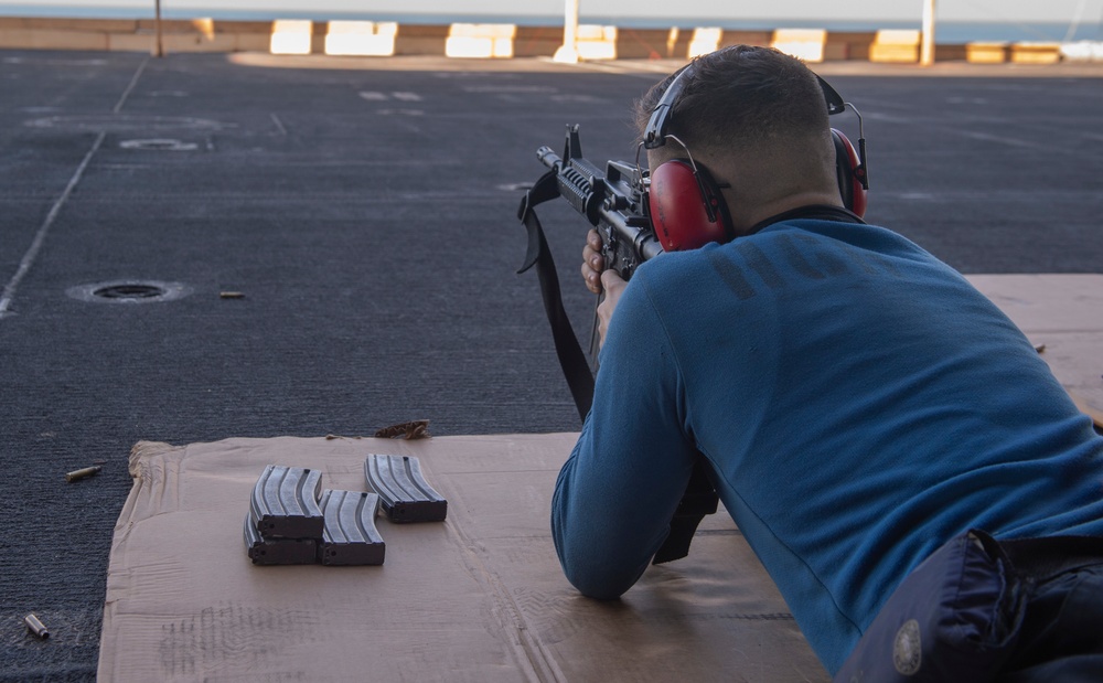 Nimitz Conducts Live Fire Exercise