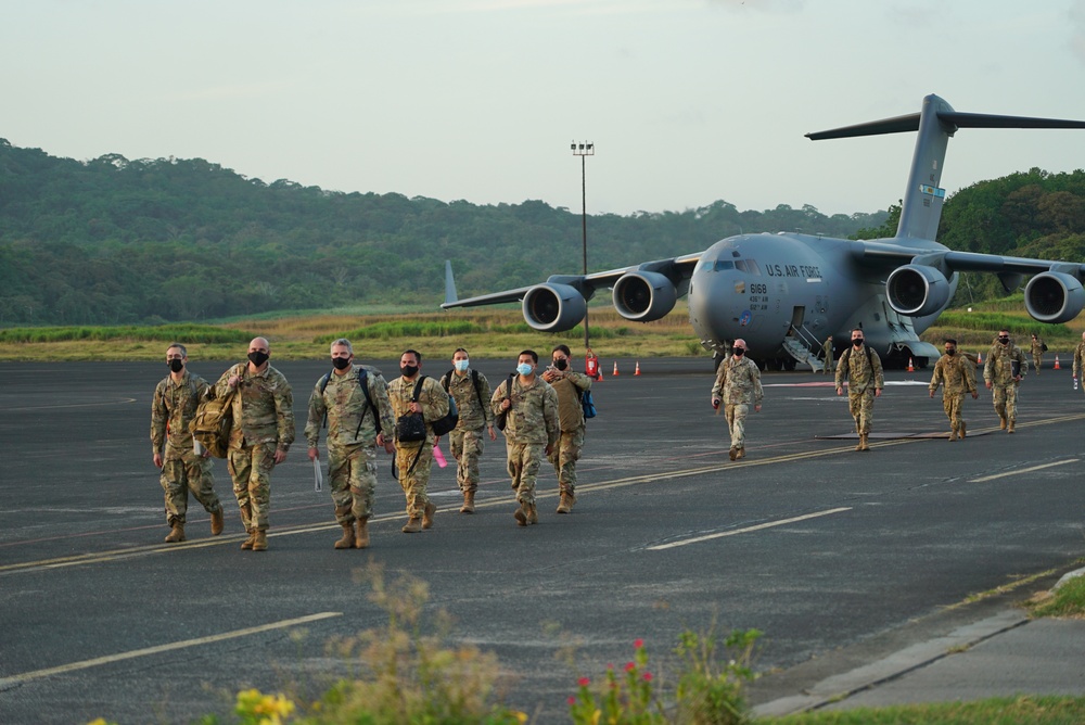 Joint Task Force-Bravo arrives for Exercise Mercury