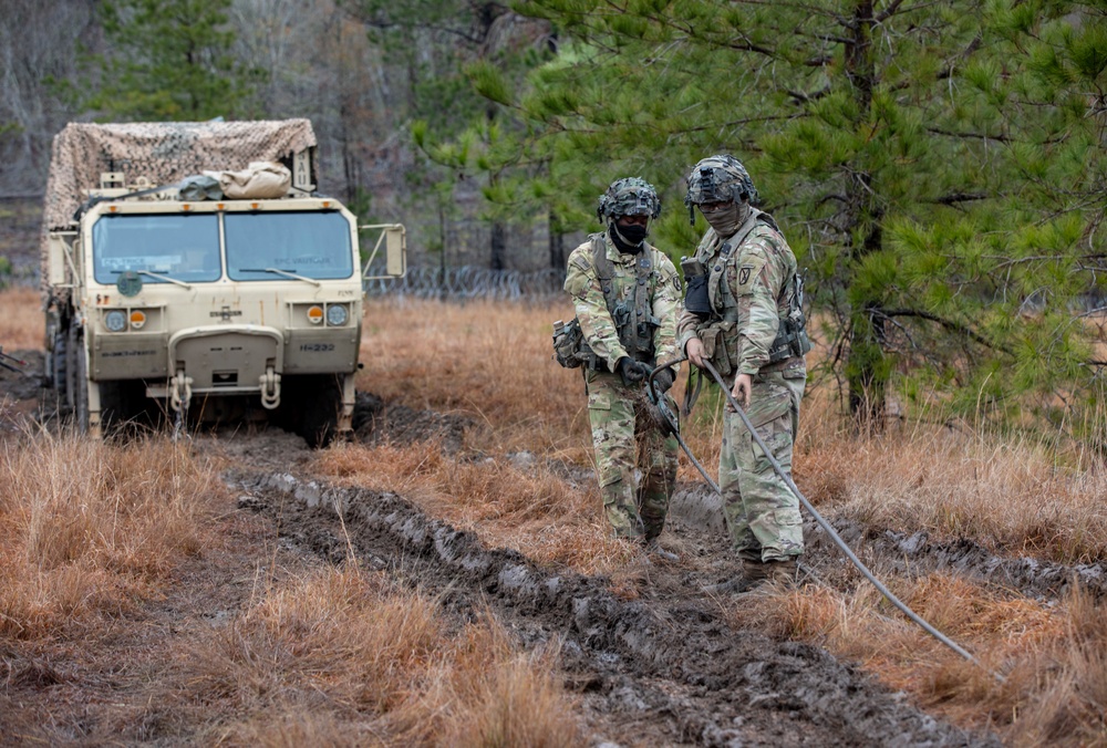 Support battalion sustains mission during training exercise
