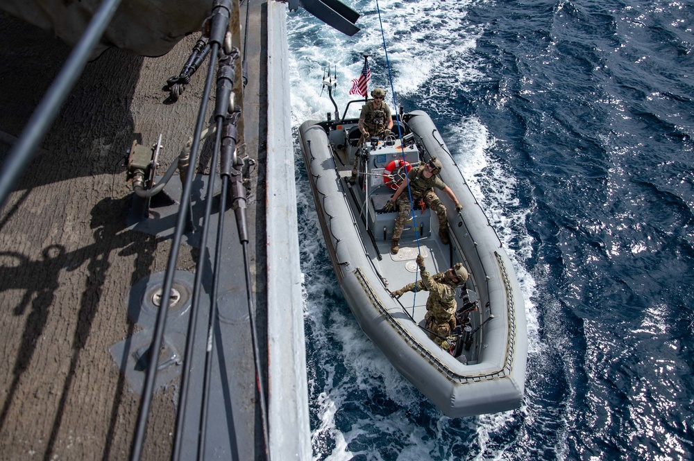 USS Winston S. Churchill Operations