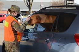 Oregon National Guard supports Lane County Health and Human Services with COVID-19 Vaccinations
