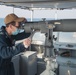 USS Chinook (PC 9) searches for surface contacts