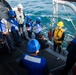 USS Chinook (PC 9) conduct man overboard drills