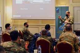 NATO corps build trust in Black Sea region during DEF21 academic’s week