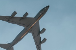 AUAB launches KC-135 Stratotanker for first ever U.S.-Qatar air refuel