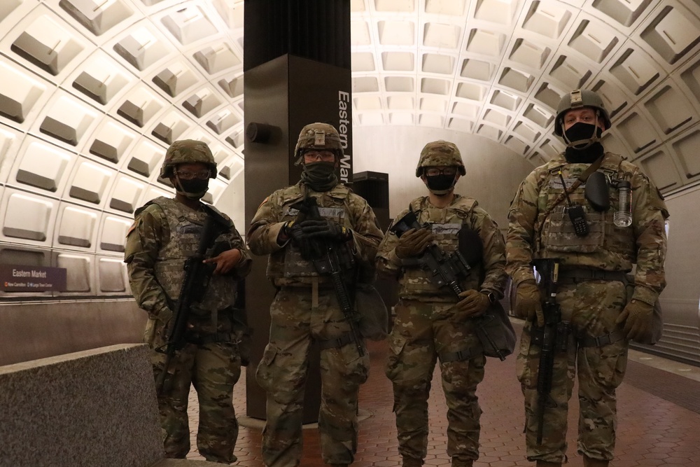 NC Guardsmen Protect DC Metro