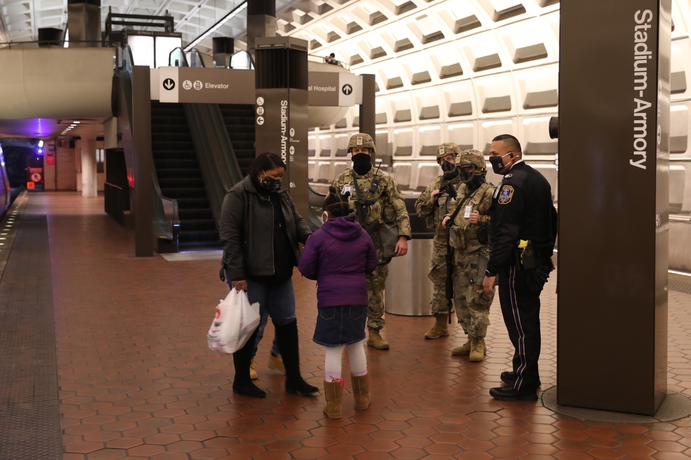 NC Guardsmen Protect DC Metro