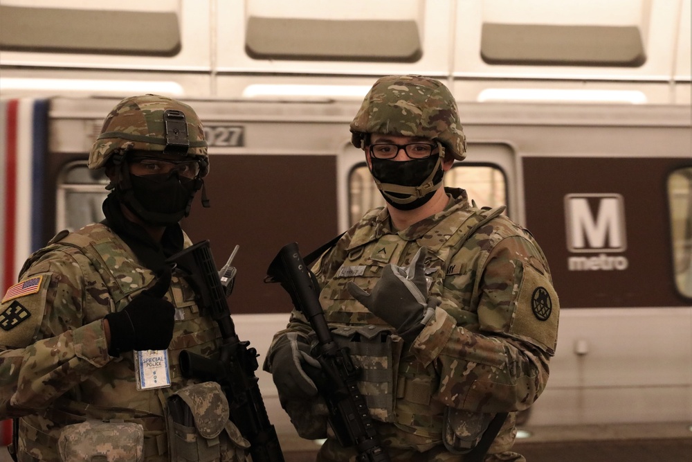 NC Guardsmen Protect DC Metro