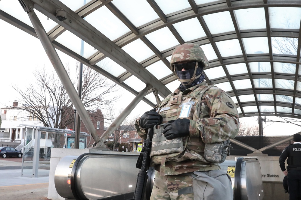 NC Guardsmen Protect DC Metro