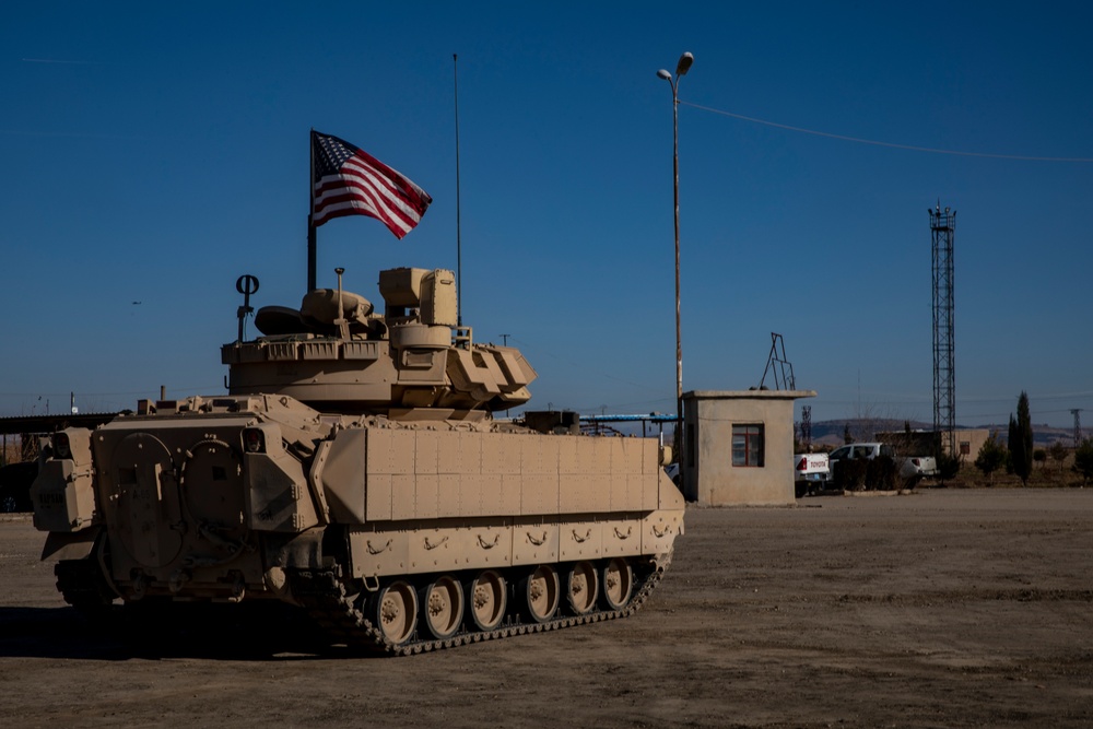 M2 Bradley Patrols in NE Syria