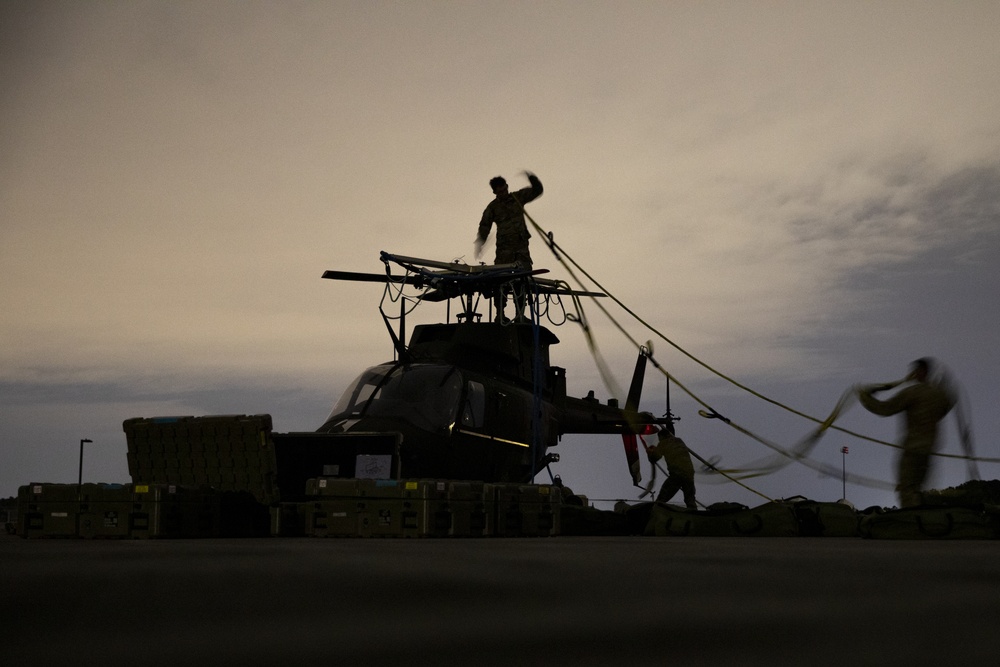 3rd Combat Aviation Brigade Soldiers conducted a downed aircraft recovery team exercise.