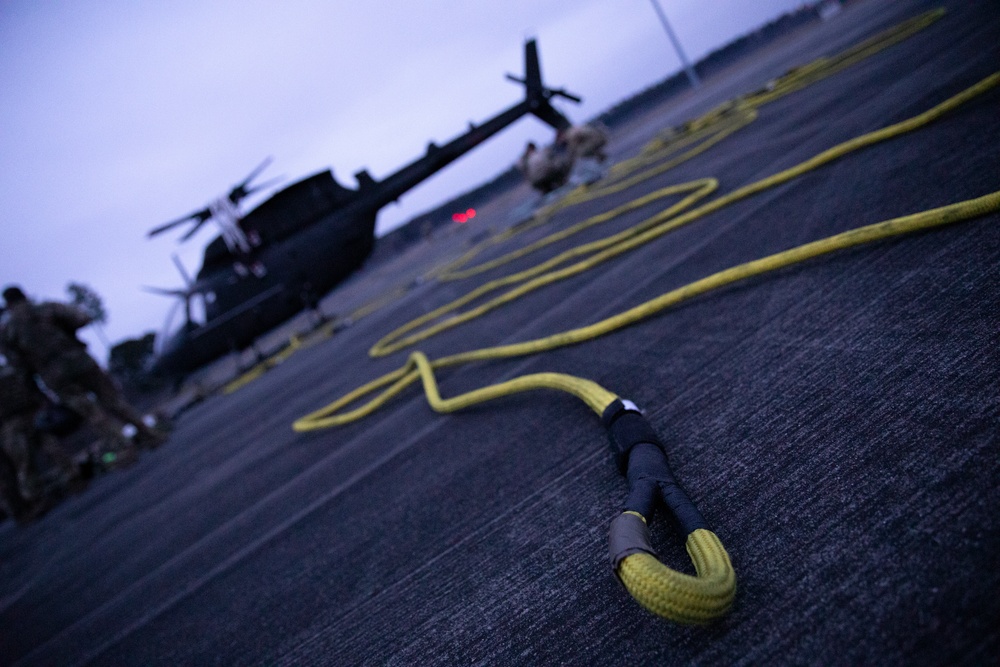 3rd Combat Aviation Brigade Soldiers conducted a downed aircraft recovery team exercise.