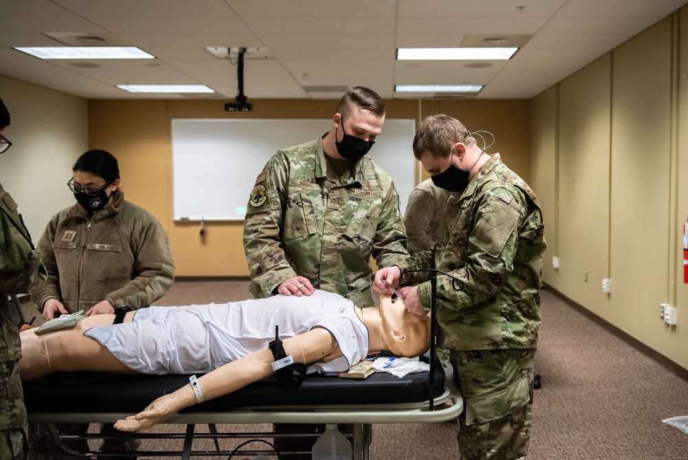 Members of 107th ATKW train during ATSO Rodeo