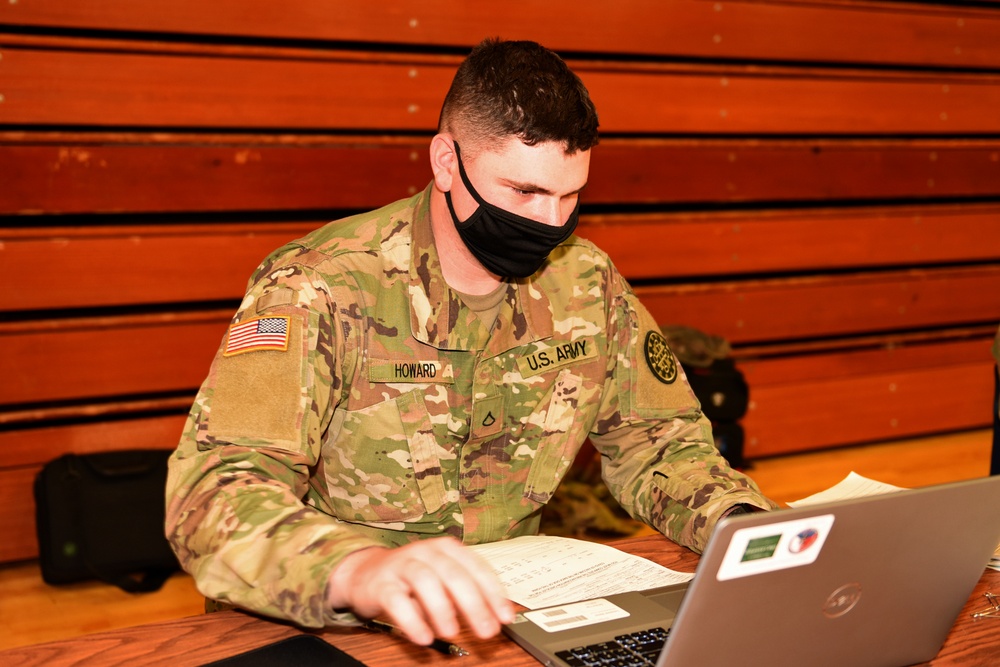 Michigan’s Task Force Spartan, Administers the COVID-19 Vaccine