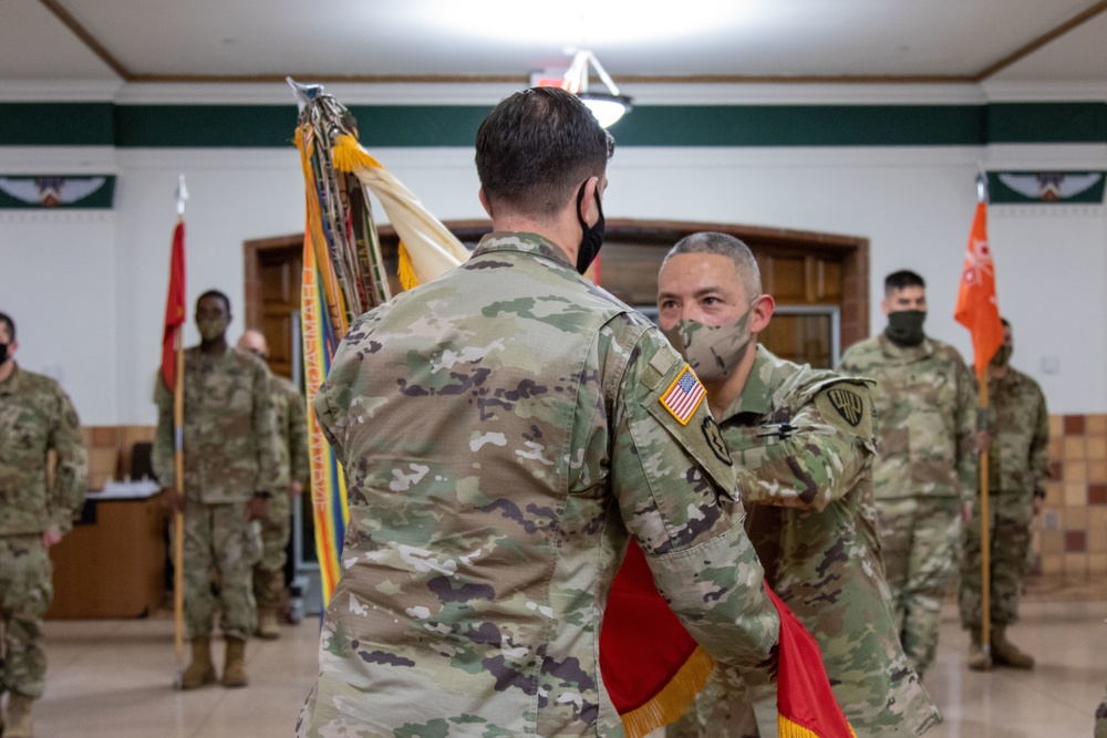 369th Special Troops Battalion Change of Command Ceremony (23 January 2021)