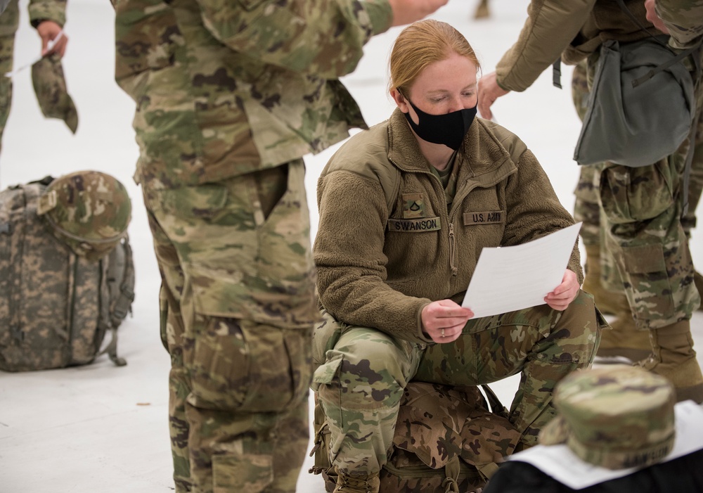 Idaho National Guard Personnel Return from Washington, D.C.After 59th Presidential Inauguration