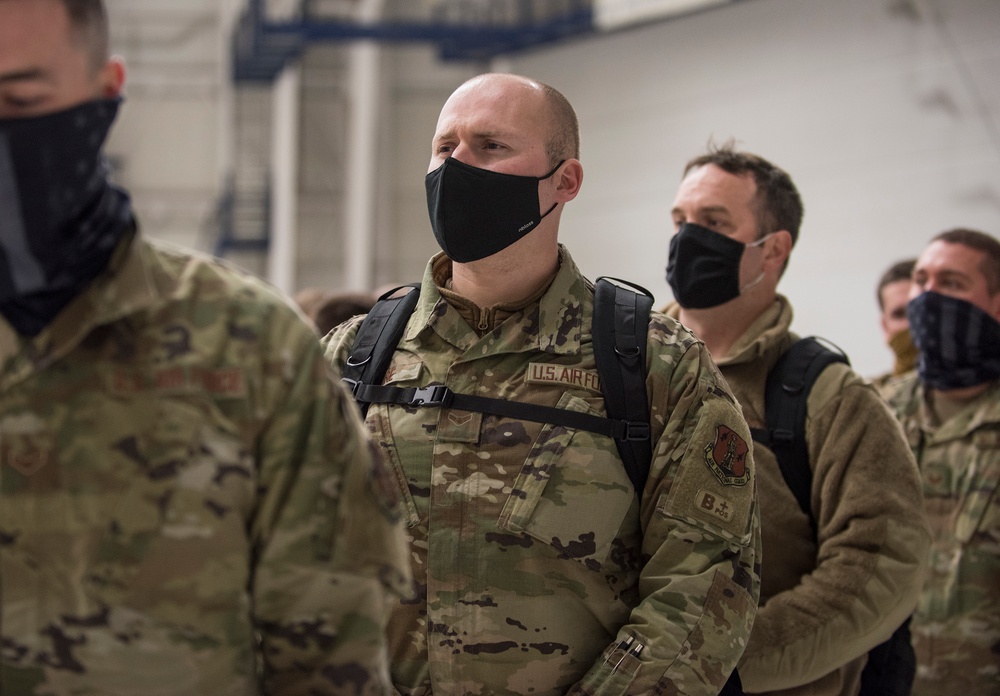 Idaho National Guard Personnel Return from Washington, D.C.After 59th Presidential Inauguration