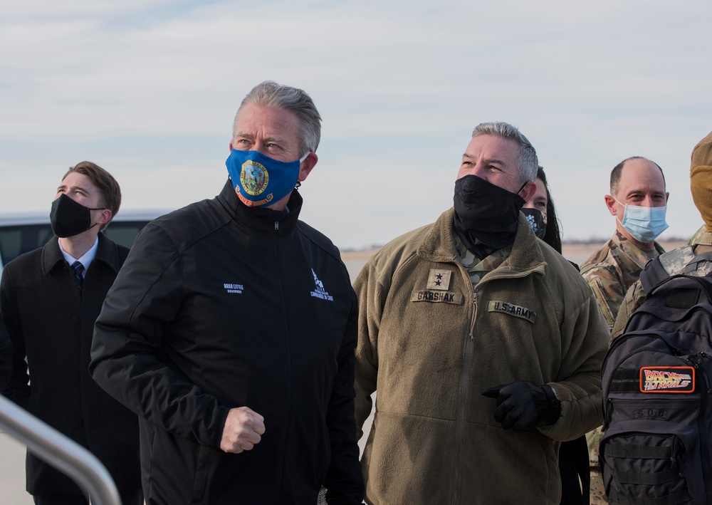 Idaho National Guard Personnel Return from Washington, D.C.After 59th Presidential Inauguration